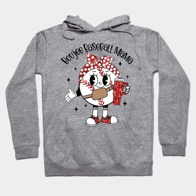 Boujee Baseball Mama Hoodie by Jenna Lyannion